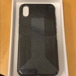 Speck Presidio Grip+glitter iPhone XS Max Case